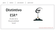 Tablet Screenshot of distintivoesr.com